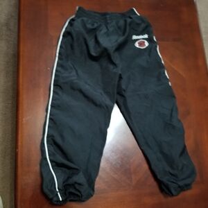 Reebok Black Athletic Joggers with Elastic Waistband